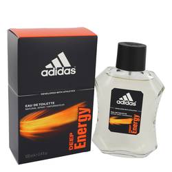 Adidas Deep Energy Cologne By Adidas, 3.4 Oz Eau De Toilette Spray For Men