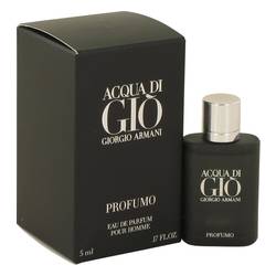 Acqua Di Gio Profumo Cologne by Giorgio Armani Cologne 0.17 oz Mini EDP