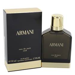 Armani Eau De Nuit Oud Cologne by Giorgio Armani Cologne 1.7 oz Eau De Parfum Spray