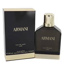 Armani Eau De Nuit Oud Cologne by Giorgio Armani Cologne 3.4 oz Eau De Parfum Spray