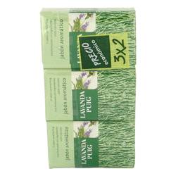 Agua Lavanda Cologne by Antonio Puig Cologne -- 3 x 125 g Soaps