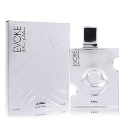 Evoke Silver Edition Cologne by Ajmal 3 oz Eau De Parfum Spray
