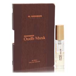 Al Haramain Oudh Musk Cologne by Al Haramain Cologne 0.06 oz Vial (sample)