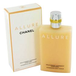 Allure Perfume by Chanel 6.8 oz Body Scrub