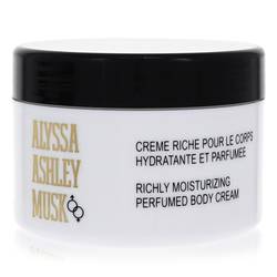 Alyssa Ashley Musk Perfume by Houbigant 8.5 oz Body Cream (Unboxed)