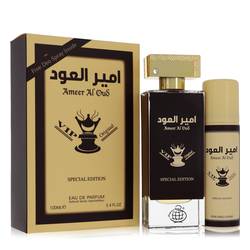 Ameer Al Oud Vip Original Special Edition Cologne by Fragrance World Cologne 3.4 oz 3.4 oz Eau De Parfum Spray + 1.7 oz Deodorant Spray