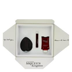 Alexander Mcqueen Kingdom Perfume by Alexander Mcqueen Perfume -- Gift Set - 3.3 oz Eau De Parfum Spray + .33 oz EDP Roll Pen + 1.6 oz Body Lotion