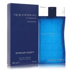 Apparition Cobalt Cologne By Ungaro, 3 Oz Eau De Toilette Spray For Men