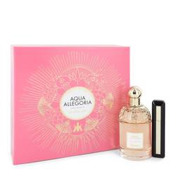 Aqua Allegoria Pera Granita Perfume by Guerlain Perfume -- Gift Set - 4.2 oz Eau De Toilette Spray + 0.28 oz  Intense Volume  Deep Black Mascara