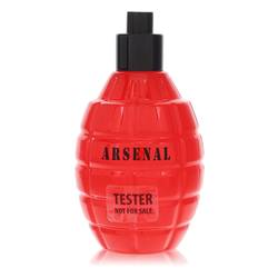 Arsenal Red Cologne by Gilles Cantuel 3.4 oz Eau De Parfum Spray (New Tester)