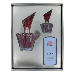 Angel Rose Perfume by Thierry Mugler Perfume -- Gift Set - .85 oz Eau De Parfum Spray Refillable + 1 oz Body Lotion + .17 oz Mini EDP