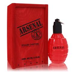 Arsenal Red Cologne by Gilles Cantuel 3.4 oz Eau De Parfum Spray (New)