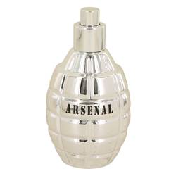 Arsenal Platinum Cologne by Gilles Cantuel Cologne 3.4 oz Eau De Parfum Spray (Tester)