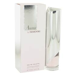 Aura Swarovski Perfume by Swarovski Perfume 2.6 oz Eau De Toilette Refillable Spray