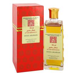 Attar Bakhoor Perfume by Swiss Arabian Perfume 3.2 oz Concentrated Perfume Oil Free From Alcohol (Unisex)