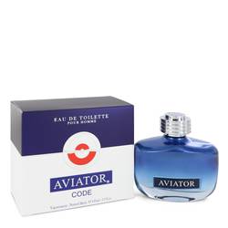 Aviator Code Cologne by Paris Bleu 3.3 oz Eau De Toilette Spray