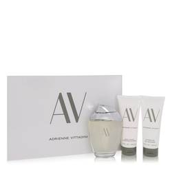 Av Gift Set By Adrienne Vittadini Gift Set For Women Includes 3 Oz Eau De Parfum Spray + 3.3 Body Lotion + 3.3 Oz Shower Gel
