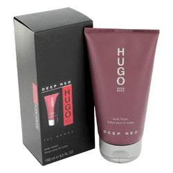 Hugo Deep Red Perfume by Hugo Boss Perfume 5 oz Body Lotion