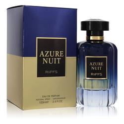 Azure Nuit Cologne by Riiffs 3.4 oz Eau De Parfum Spray