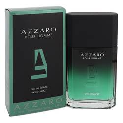 Azzaro Wild Mint Cologne by Azzaro Cologne 3.4 oz Eau De Toilette Spray