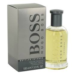 Boss Bottled Intense Cologne By Hugo Boss, 3.3 Oz Eau De Toilette Spray For Men