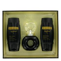 Bijan Black Perfume by Bijan Perfume -- Gift Set - 2.5 oz Eau De Toilette Spray + 3.3 oz Body Cream + 3.3 oz  Body Polish