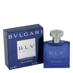 Bvlgari Blv Notte Cologne by Bvlgari Cologne 0.17 oz Mini EDT