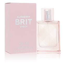 Burberry Brit Sheer Perfume By Burberry, 1 Oz Eau De Toilette Spray For Women