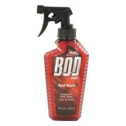 Bod Man Red Rush Cologne By Parfums De Coeur, 8 Oz Body Spray For Men