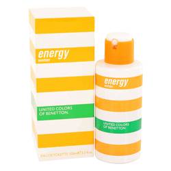 Benetton Energy Perfume by Benetton Perfume 3.4 oz Eau De Toilette Spray