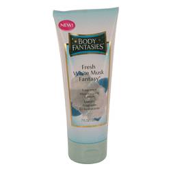 Body Fantasies Fresh White Musk Fantasy Perfume by Parfums De Coeur Perfume 7 oz Body Lotion