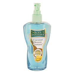 Body Fantasies Coconut Breeze Fantasy Perfume by Parfums De Coeur Perfume 8 oz Body Spray