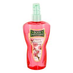 Body Fantasies Cherry Blossom Fantasy Perfume by Parfums De Coeur Perfume 8 oz Body Spray