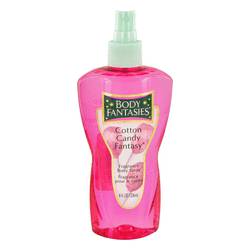Body Fantasies Cotton Candy Fantasy Perfume by Parfums De Coeur Perfume 8 oz Body Spray (Tester)