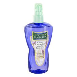 Body Fantasies Clean Lavender Vanilla Fantasy Perfume by Parfums De Coeur Perfume 8 oz Body Spray