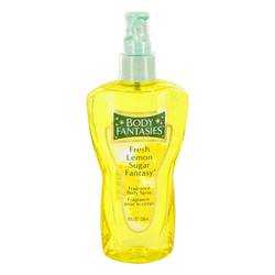 Body Fantasies Fresh Lemon Sugar Fantasy Perfume by Parfums De Coeur Perfume 8 oz Body Spray