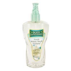 Body Fantasies Fresh White Musk Fantasy Perfume by Parfums De Coeur Perfume 8 oz Body Spray