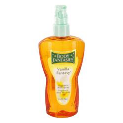 Body Fantasies Vanilla Fantasy Perfume by Parfums De Coeur Perfume 8 oz Body Spray