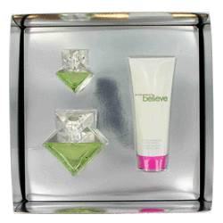 Believe Perfume by Britney Spears Perfume -- Gift Set - 1.7 oz Eau De Parfum Spray + 3.3 oz Body Lotion + Mini