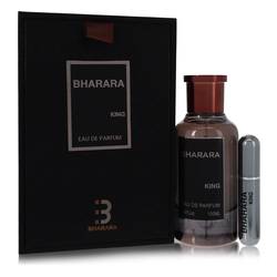 Bharara King Cologne by Bharara Beauty 3.4 oz Eau De Parfum Spray + Refillable Travel Spray