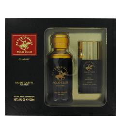 Beverly Hills Polo Club Classic Cologne by Beverly Fragrances Cologne -- Gift Set - 3.4 oz Eau De Toilette Spray + 2.5 oz Deodorant Stick