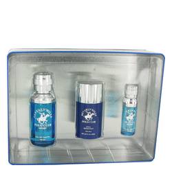 Beverly Hills Polo Club Sport Cologne by Beverly Fragrances Cologne -- Gift Set - 2.5 oz Eau De Toilette Spray + 1/2 oz Mini EDT Spray + 2.5 oz Deodorant Stick