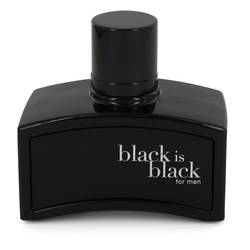 Black Is Black Cologne by Nu Parfums Cologne 3.4 oz Eau De Toilette Spray (unboxed)