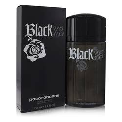 Black Xs Cologne By Paco Rabanne, 3.4 Oz Eau De Toilette Spray For Men