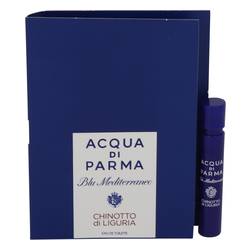 Blu Mediterraneo Chinotto Di Liguria Perfume by Acqua Di Parma 0.04 oz Vial (Unisex sample)