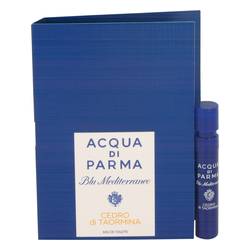 Blu Mediterraneo Cedro Di Taormina Perfume by Acqua Di Parma Perfume 0.04 oz Vial (sample)