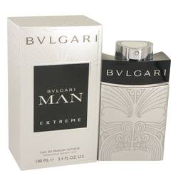 Bvlgari Man Extreme Cologne by Bvlgari Cologne 3.4 oz Eau De Parfum Intense Spray