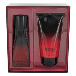 Boss Intense Perfume by Hugo Boss Perfume -- Gift Set - 1.6 oz Eau De Parfum Spray + 5 oz Body Lotion
