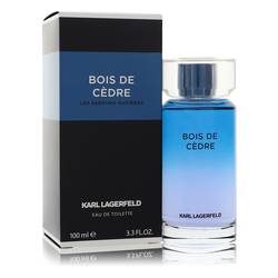Bois De Cedre Cologne by Karl Lagerfeld 3.3 oz Eau De Toilette Spray