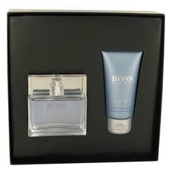Boss Pure Cologne by Hugo Boss Cologne -- Gift Set - 1.7 oz Eau De Toilette Spray + 2.5 oz After Shave Balm